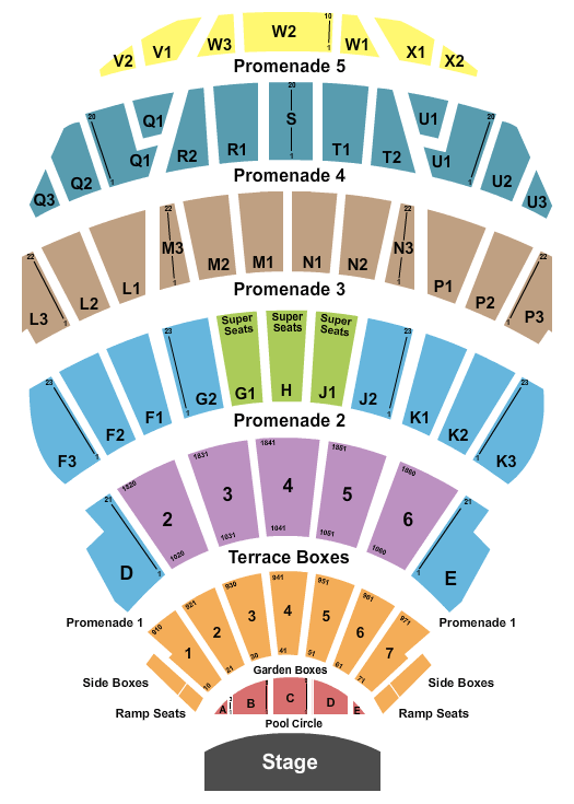 Hollywood Bowl Herb Alpert Seating Chart